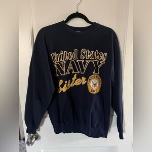 United States Navy Sister Crewneck